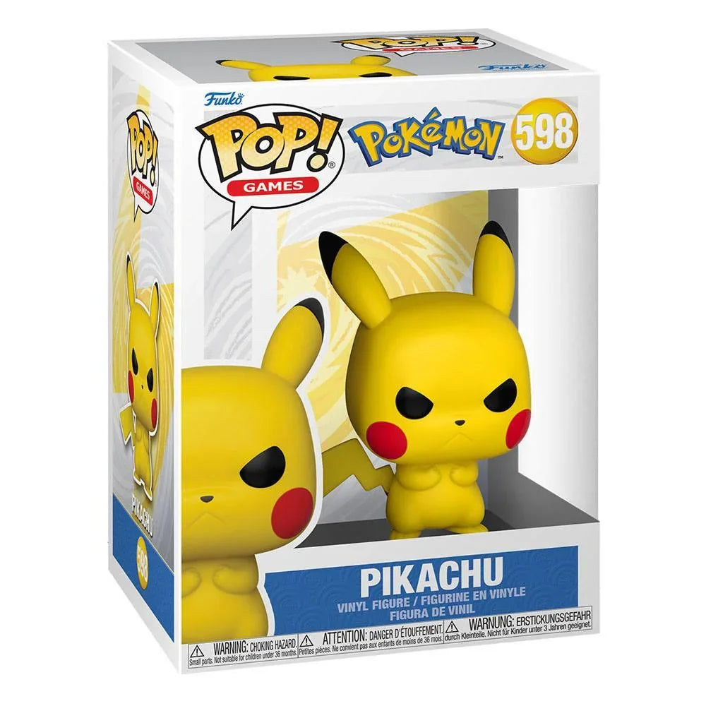 Pokemon POP! Grumpy Pikachu Vinyl Figur 9 cm Funko