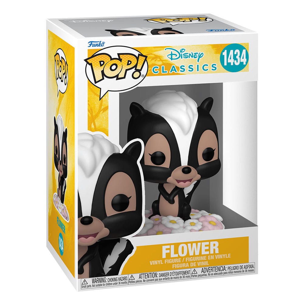 Bambi 80-årsjubileum POP! Disney Figur Flower 9 cm Funko