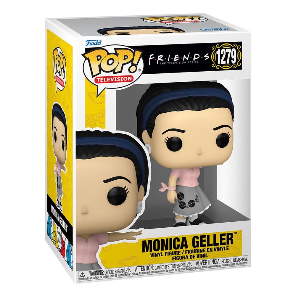 Friends POP! TV Figurer Waitress Monica 9 cm Assortiment (6) Funko