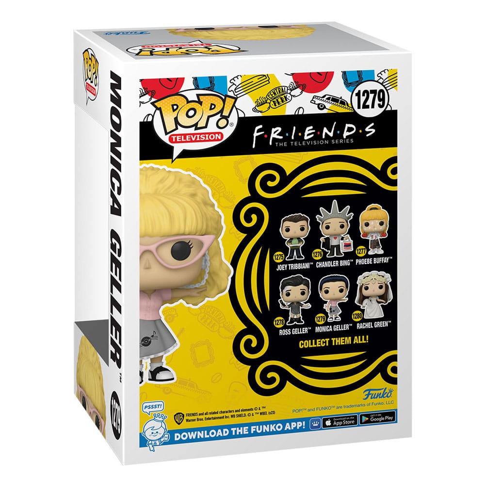 Friends POP! TV Figurer Waitress Monica 9 cm Assortiment (6) Funko
