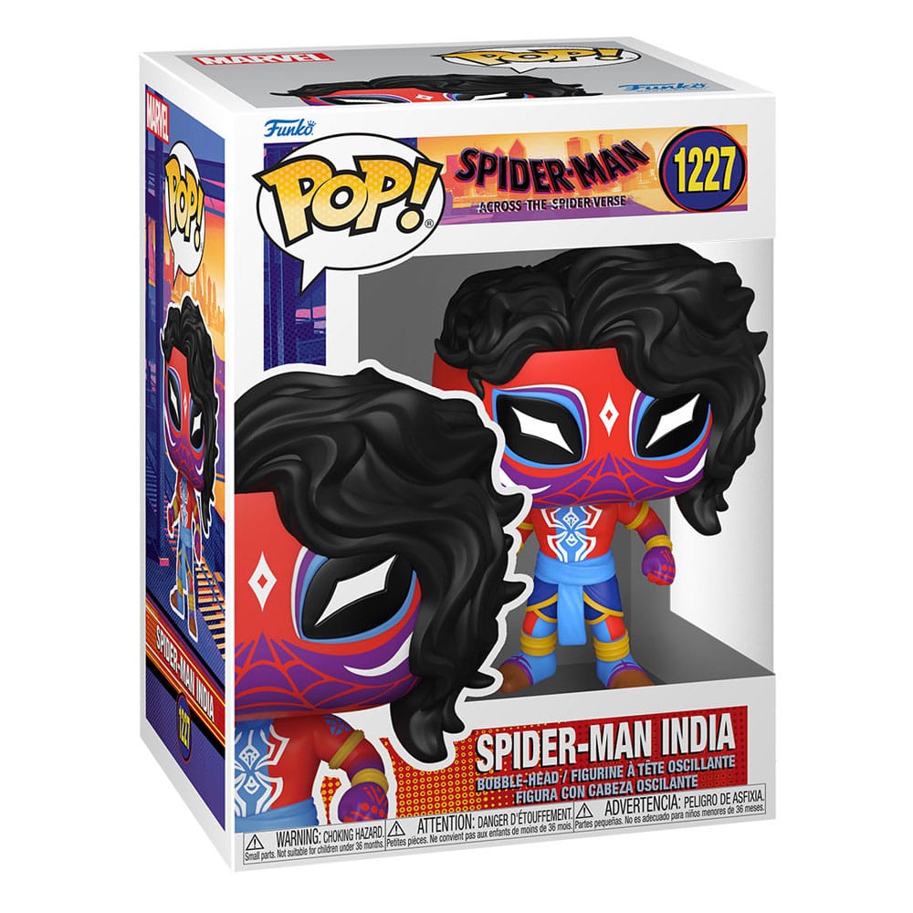 Spider-Man: Across the Spider-Verse POP! Vinylfigur Spider-Man India 9 cm Funko