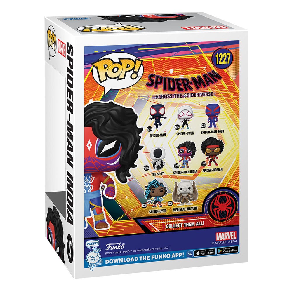 Spider-Man: Across the Spider-Verse POP! Vinylfigur Spider-Man India 9 cm Funko