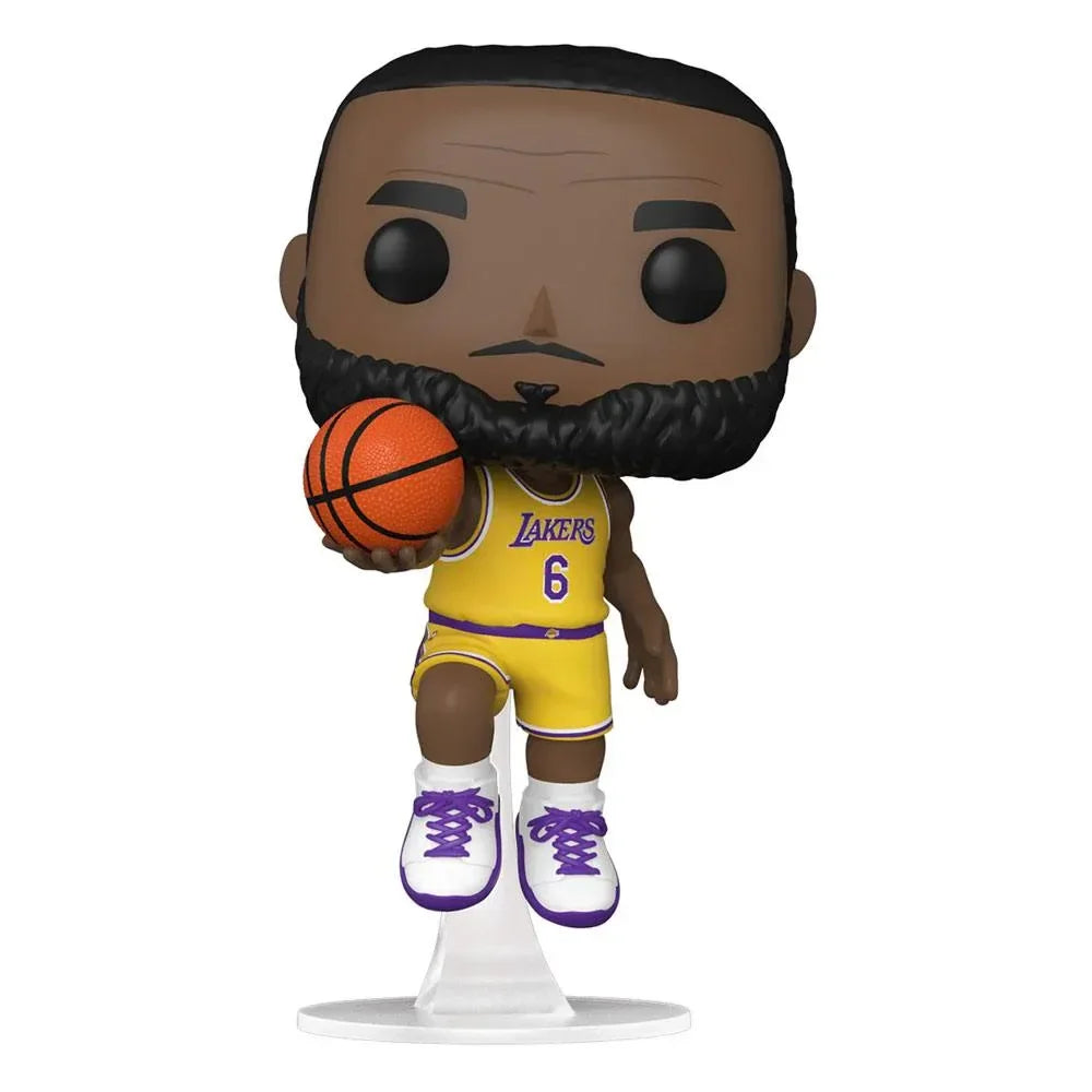 NBA POP! Sports Figur LeBron James (Lakers) 9 cm Funko