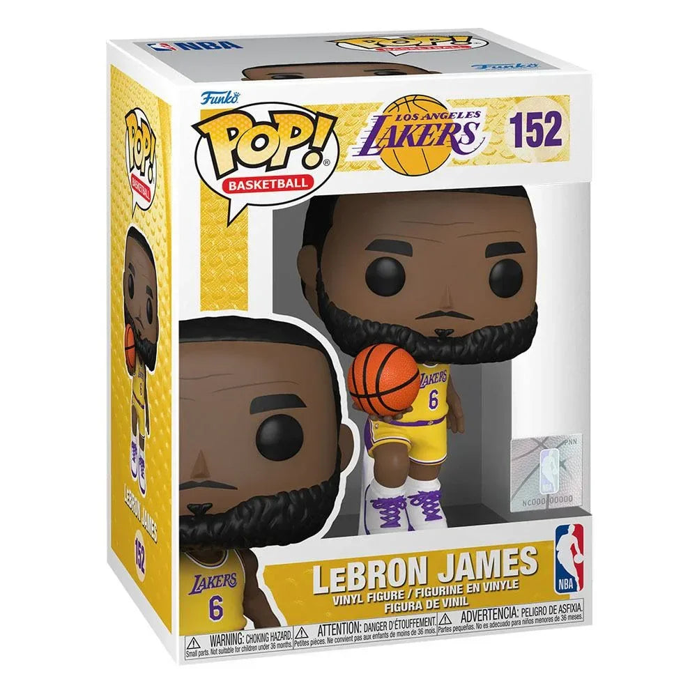 NBA POP! Sports Figur LeBron James (Lakers) 9 cm Funko