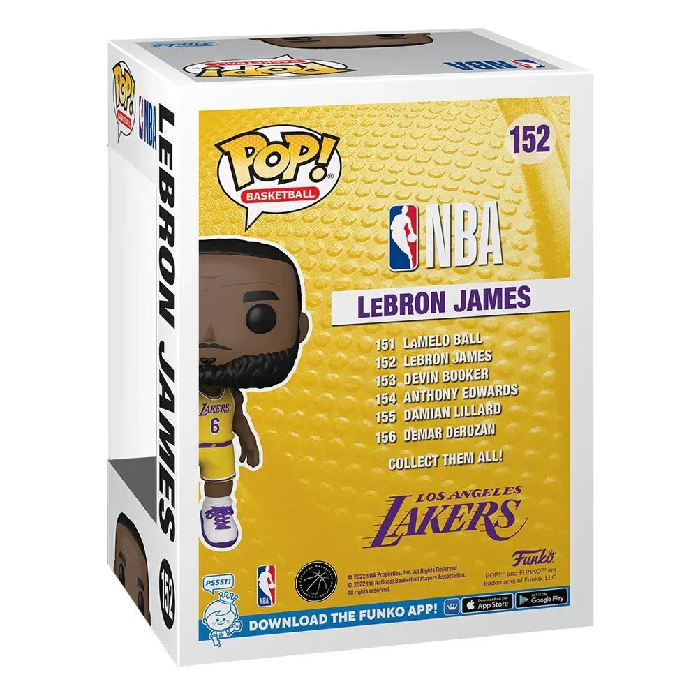 NBA POP! Sports Figur LeBron James (Lakers) 9 cm Funko