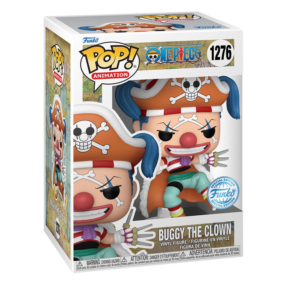 One Piece POP! Vinyl Figur - Buggy the Clown 9 cm Funko
