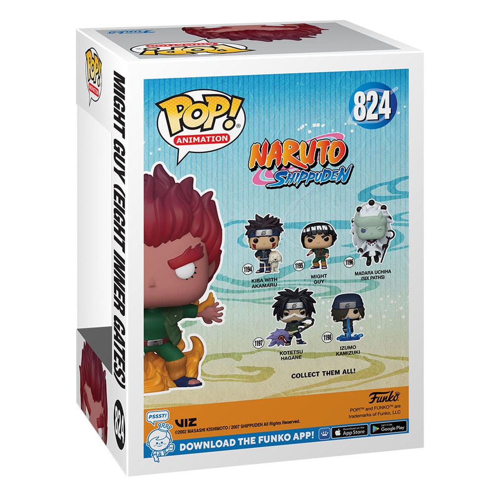 Naruto Shippuden POP! Animation Figur Might Guy (Eight Inner Gates) - 9 cm Funko