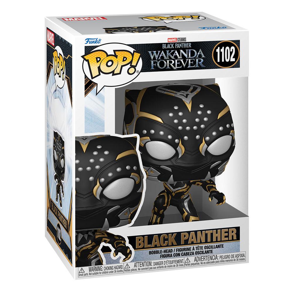 Black Panther: Wakanda Forever POP! Marvel Figur Black Panther 9 cm