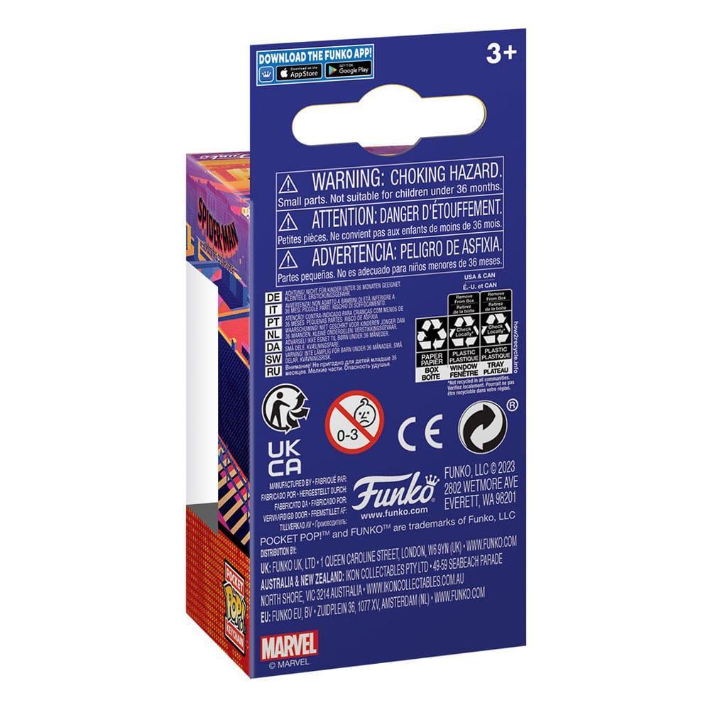 Spider-Man: Across the Spider-Verse POP! Vinyl Nyckelrings 4 cm Spider-Gwen Display (12) Funko