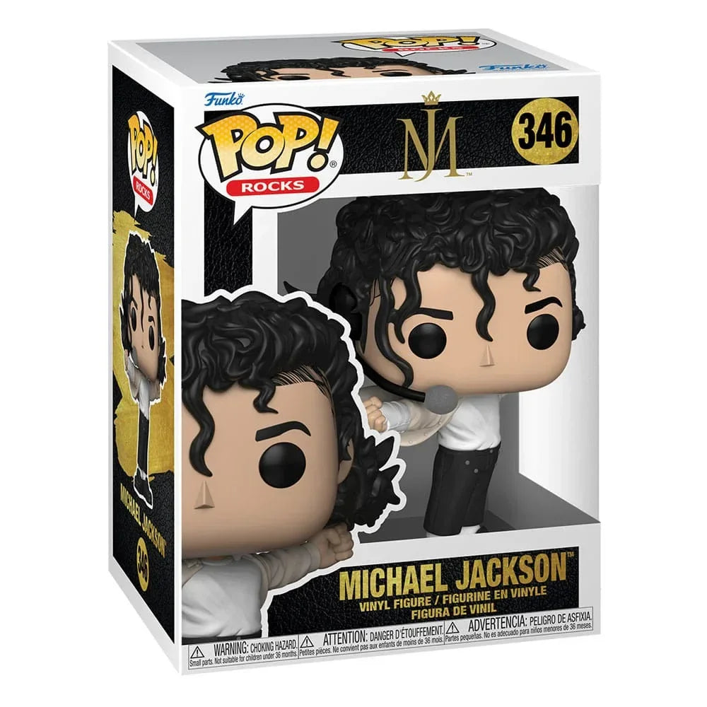 Michael Jackson POP! Rocks Vinyl Figur 9 cm Funko