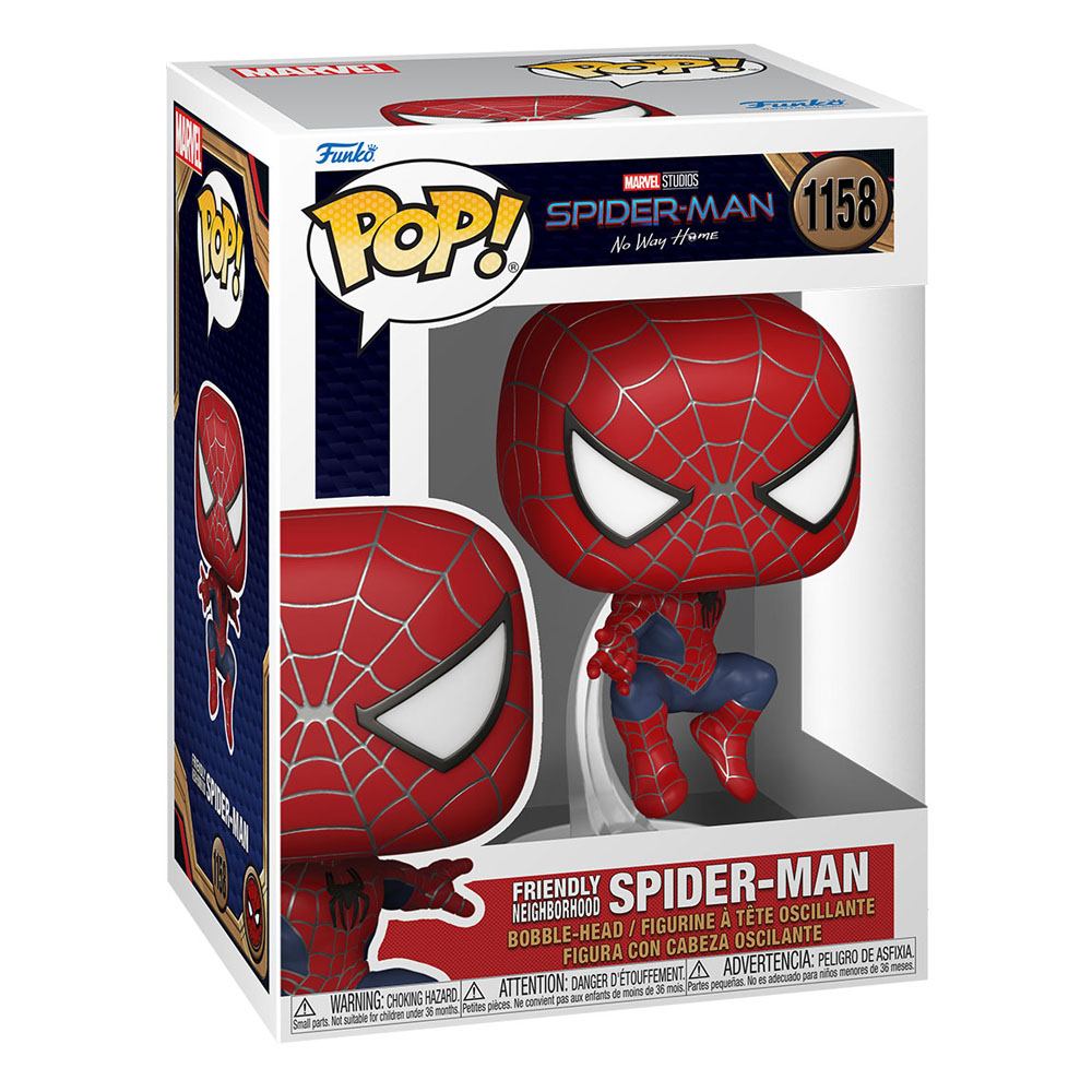 Spider-Man: No Way Home POP! Marvel Figur Friendly Neighborhood 9 cm Funko
