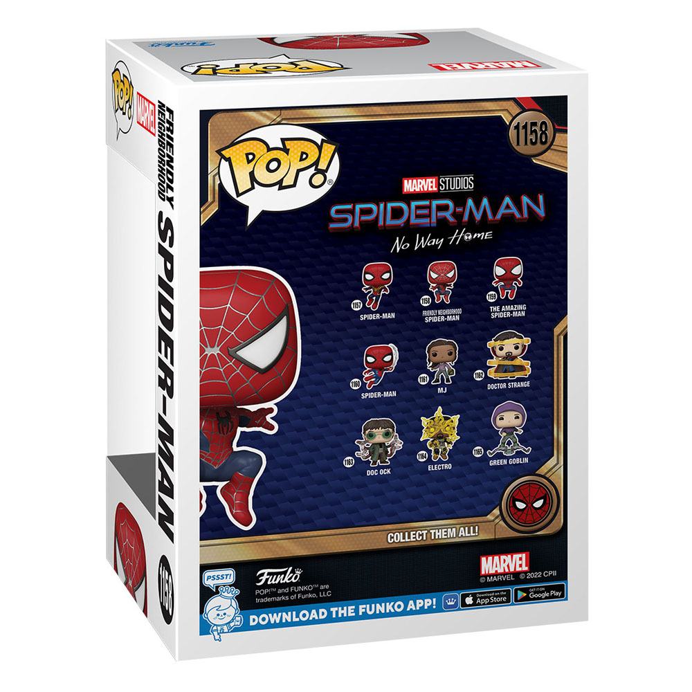 Spider-Man: No Way Home POP! Marvel Figur Friendly Neighborhood 9 cm Funko