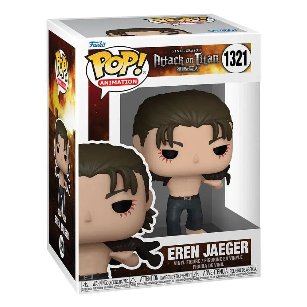 Attack on Titan POP! Animation Figur Eren Jeager 9 cm Funko
