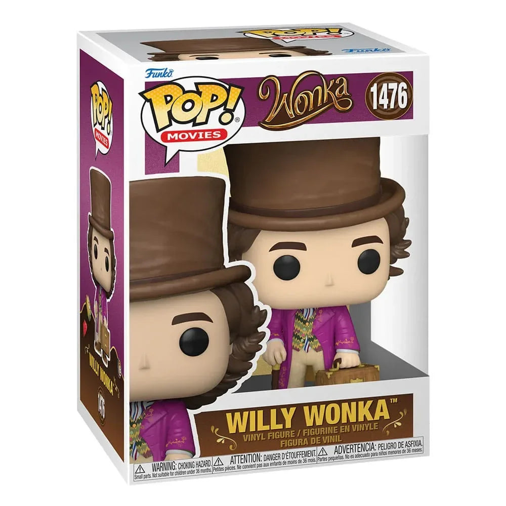 Willy Wonka & the Chocolate Factory POP! Movies Figur Willy Wonka 9 cm Funko