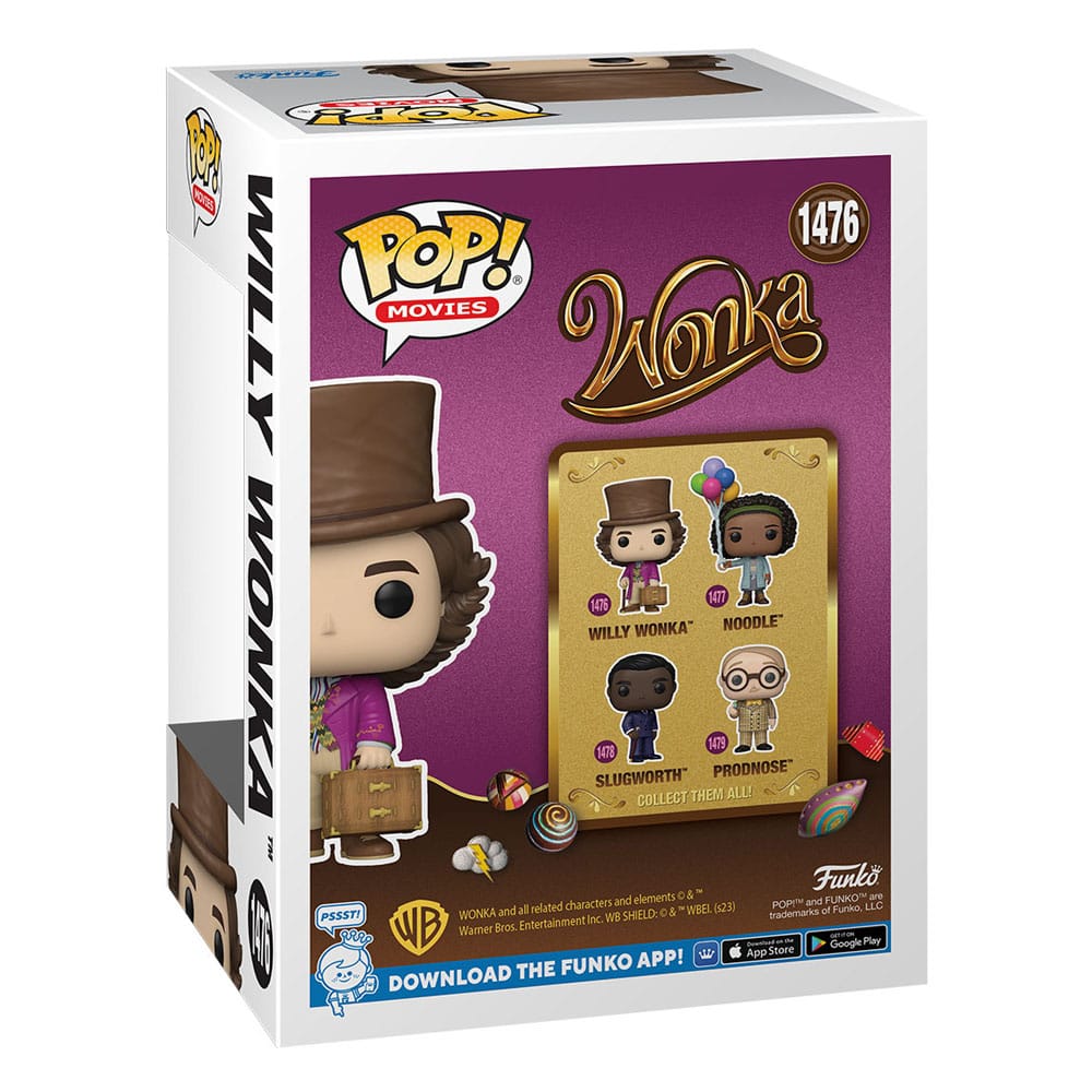 Willy Wonka & the Chocolate Factory POP! Movies Figur Willy Wonka 9 cm Funko