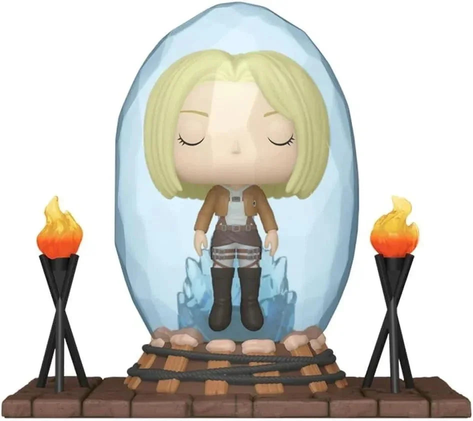Attack on Titan POP! Deluxe Figur Annie i Crystal Exclusive 9 cm Funko
