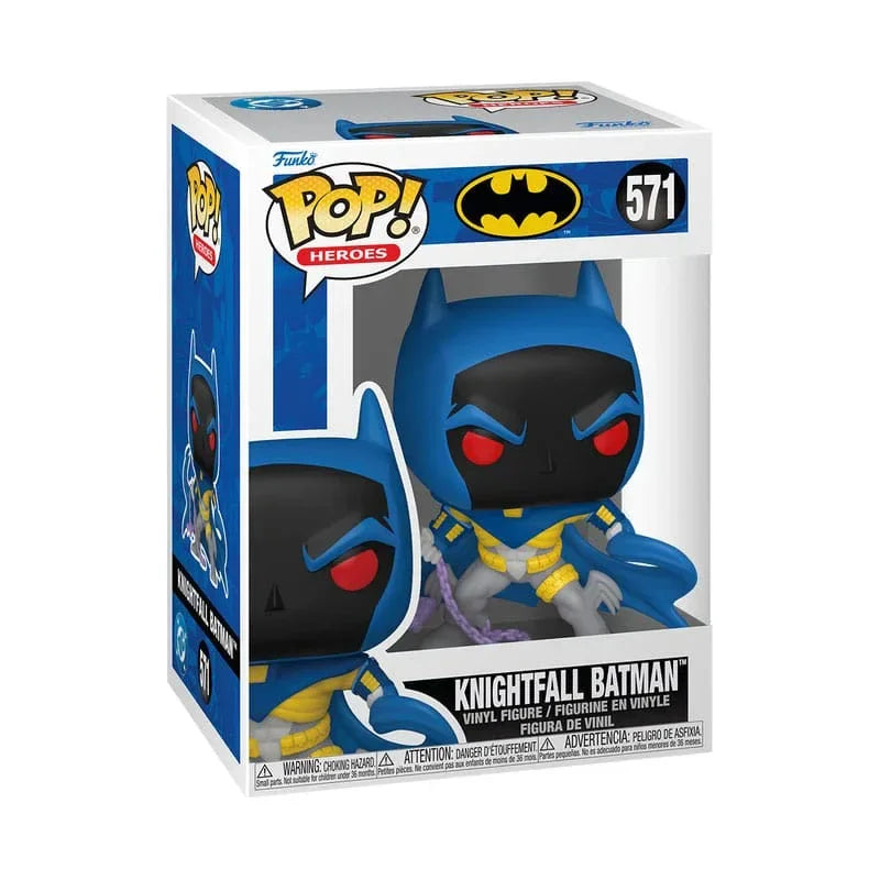 DC Thru The Years POP! Heroes Figurer Knightfall Batman (90's) - 9 cm Funko