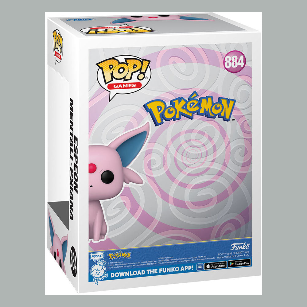Pokemon POP! Games Figur Espeon (EMEA) 9 cm Funko