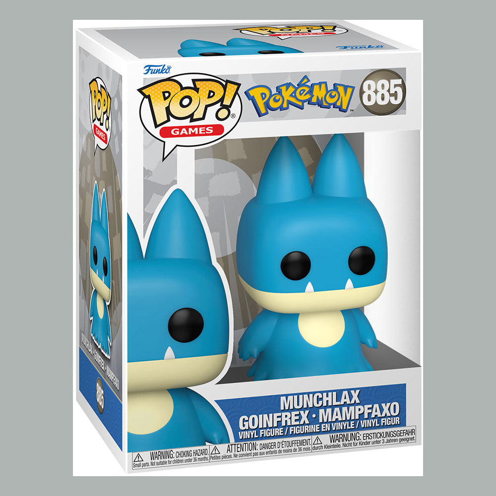 Pokémon POP! Games Figur Munchlax (EMEA) 9 cm Funko