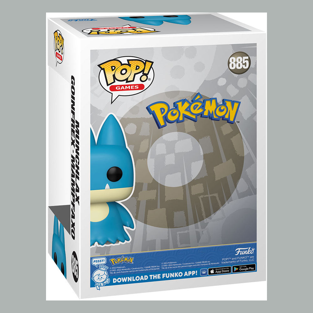 Pokémon POP! Games Figur Munchlax (EMEA) 9 cm Funko