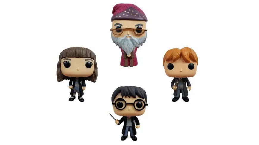 Harry Potter POP! Movies Figur 4-Pack W1 9 cm Funko