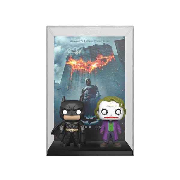 DC POP! Filmaffisch & Figur The Dark Knight 9 cm