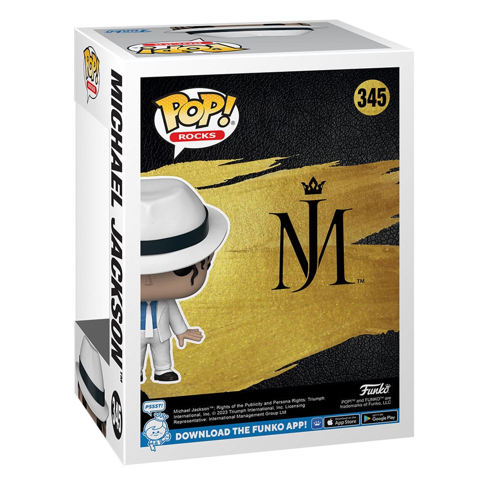 Michael Jackson POP! Rocks Figur MJ (Smooth Criminal) 9 cm Funko