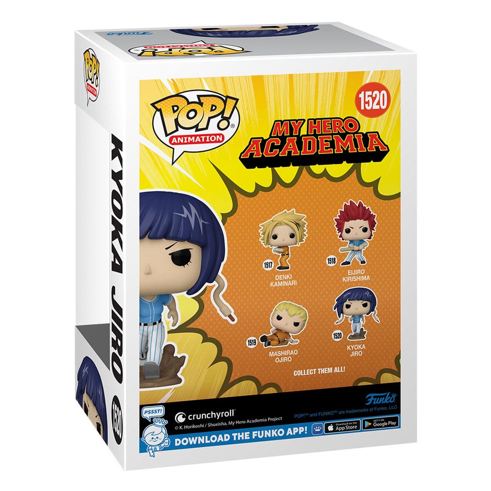 My Hero Academia - Hero League Baseball Jiro Vinyl Figur 9 cm Funko