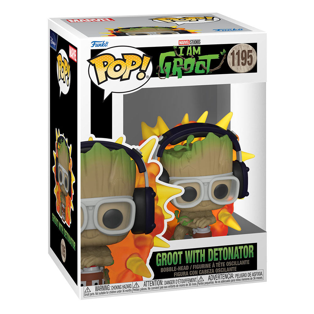 I Am Groot POP! Figur Groot med detonator 9 cm Funko