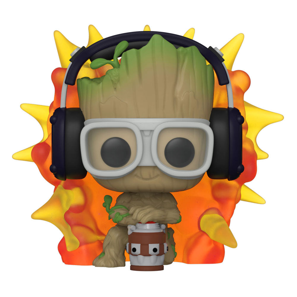 I Am Groot POP! Figur Groot med detonator 9 cm Funko