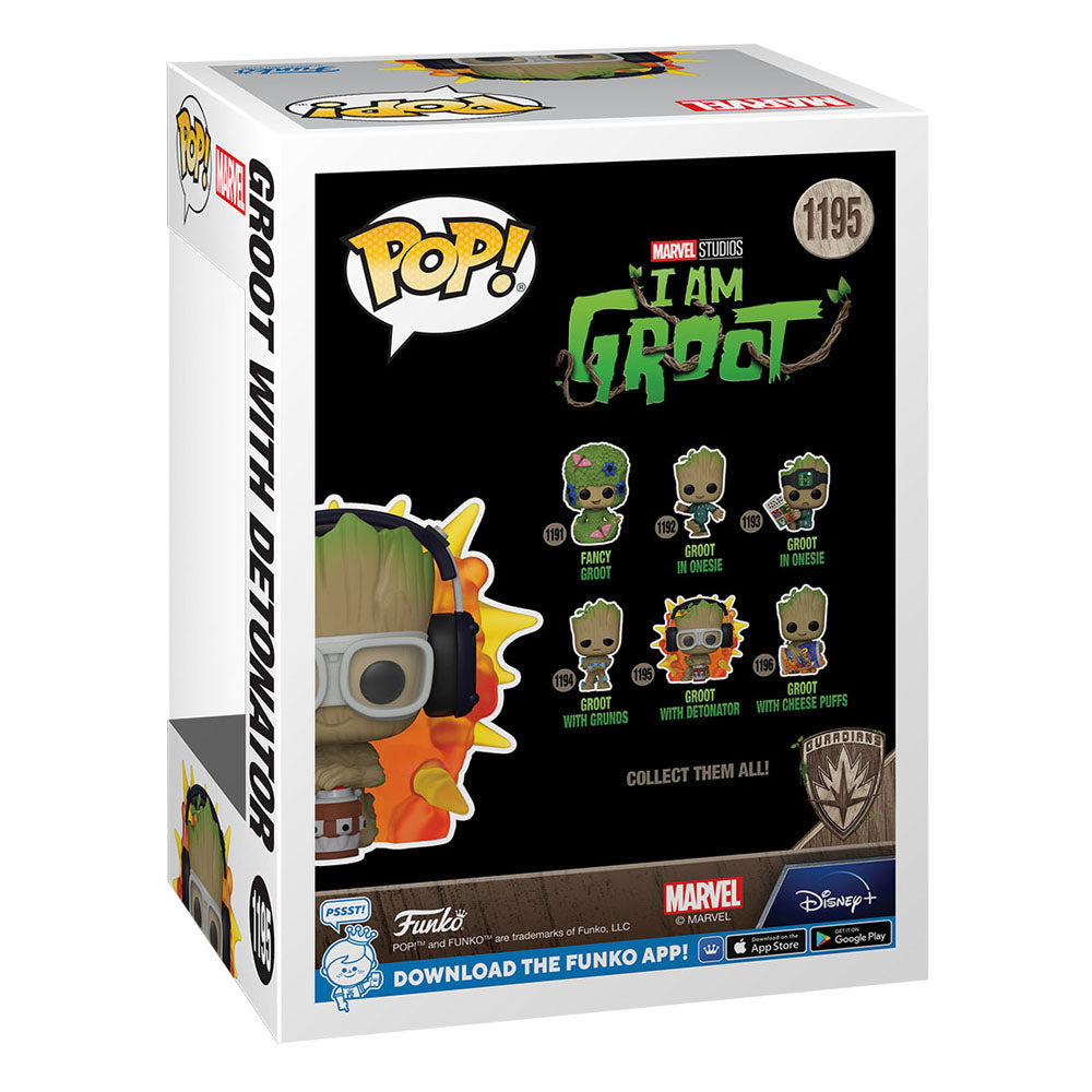 I Am Groot POP! Figur Groot med detonator 9 cm Funko