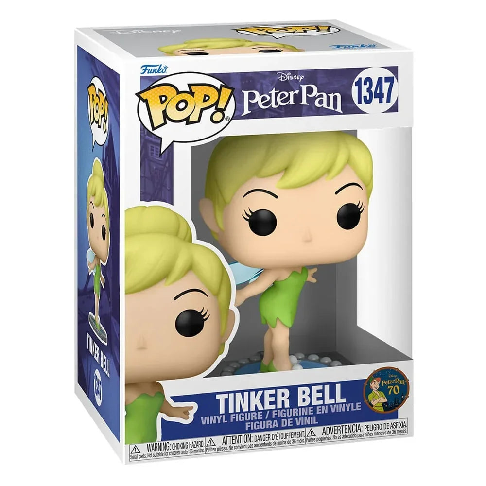 Peter Pan 70-årsjubileum POP! Disney Figur Tink på spegel 9 cm Funko