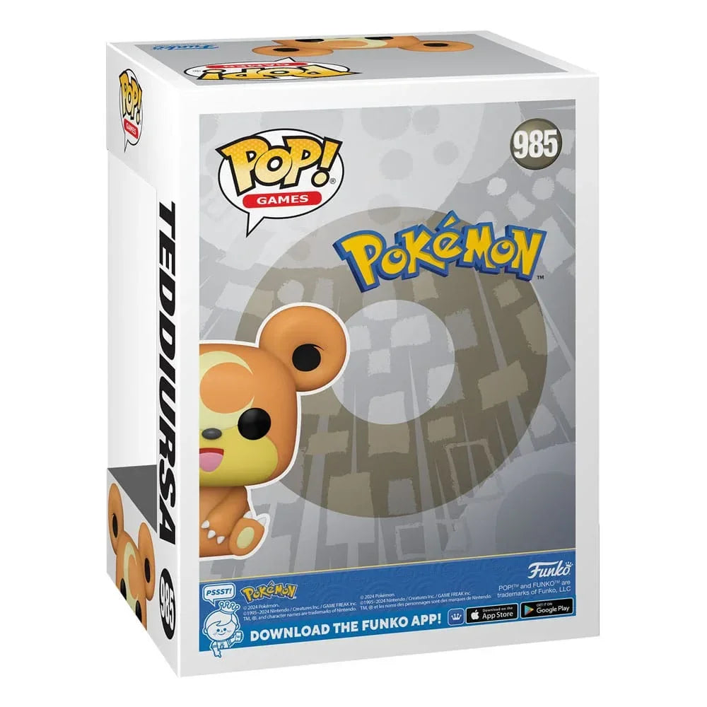 Pokemon POP! Teddiursa Vinyl Figure 9 cm Funko