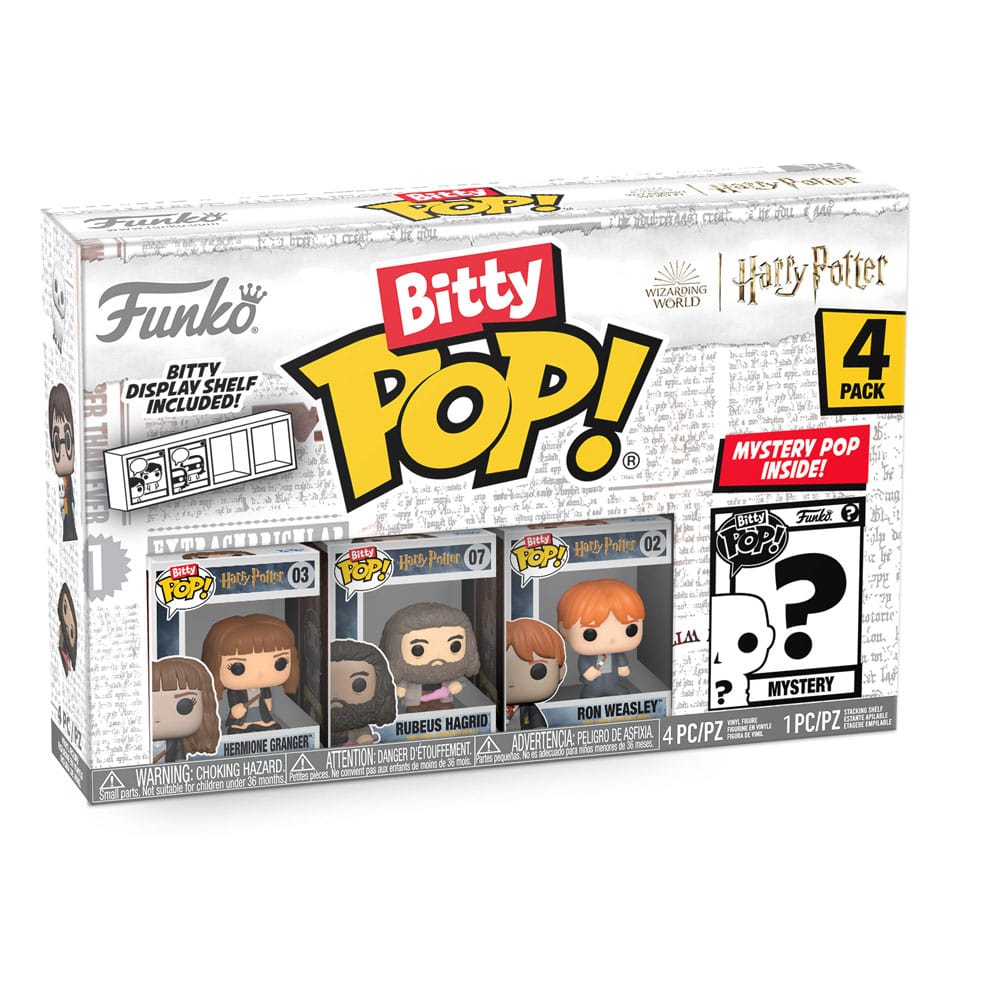 Harry Potter Bitty POP! Figur 4-Pack Hermione 2,5 cm Funko