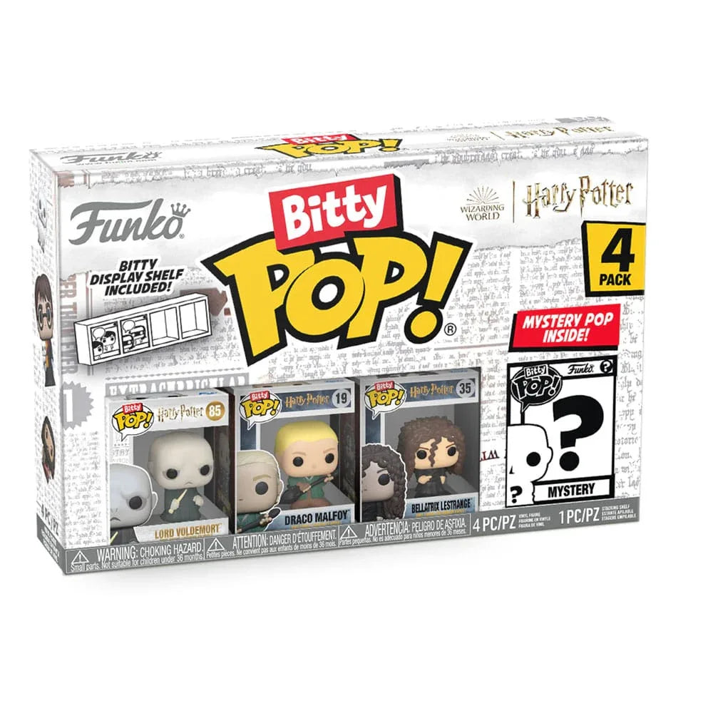 Harry Potter Bitty POP Figur 4-Pack - Voldemort och vänner Funko