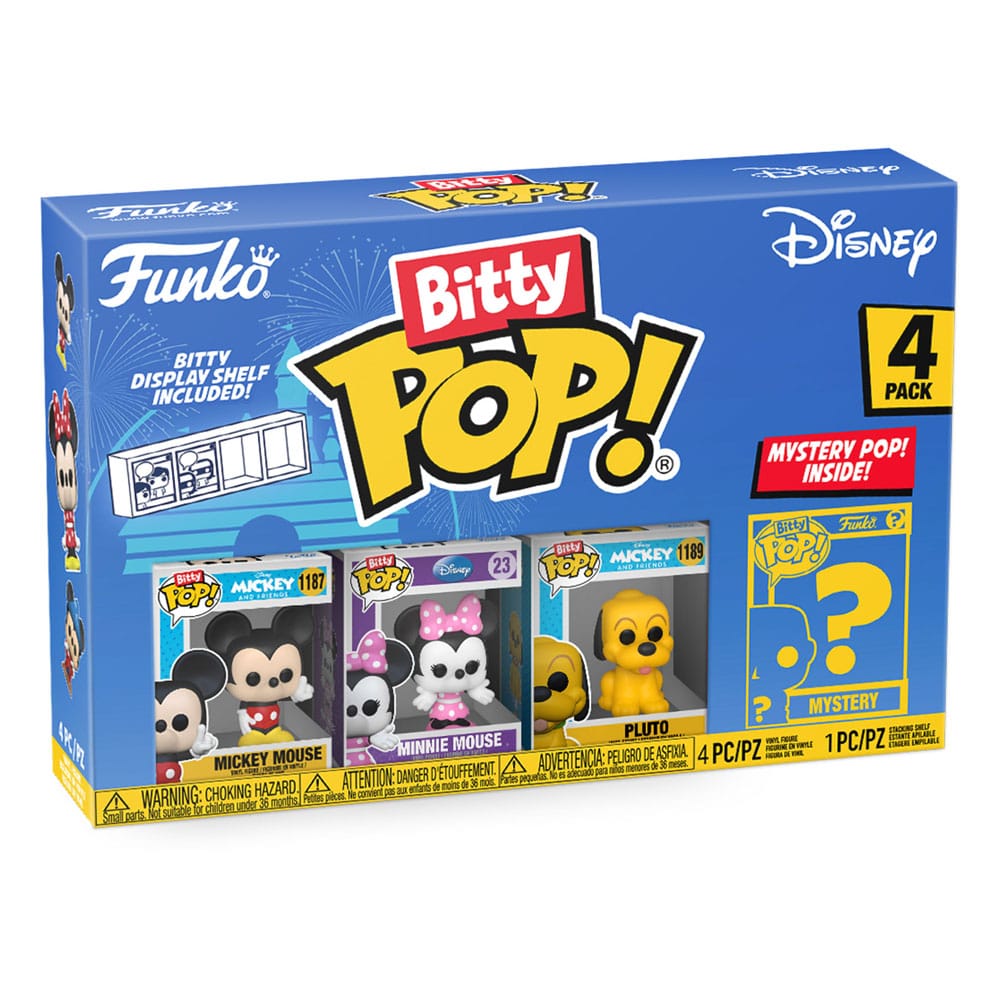 Disney Bitty POP! Figur 4-Pack Mickey 2,5 cm Funko
