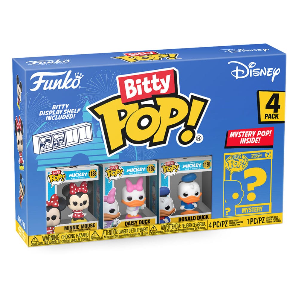 Disney Bitty POP! Figur 4-Pack Minnie 2,5 cm Funko