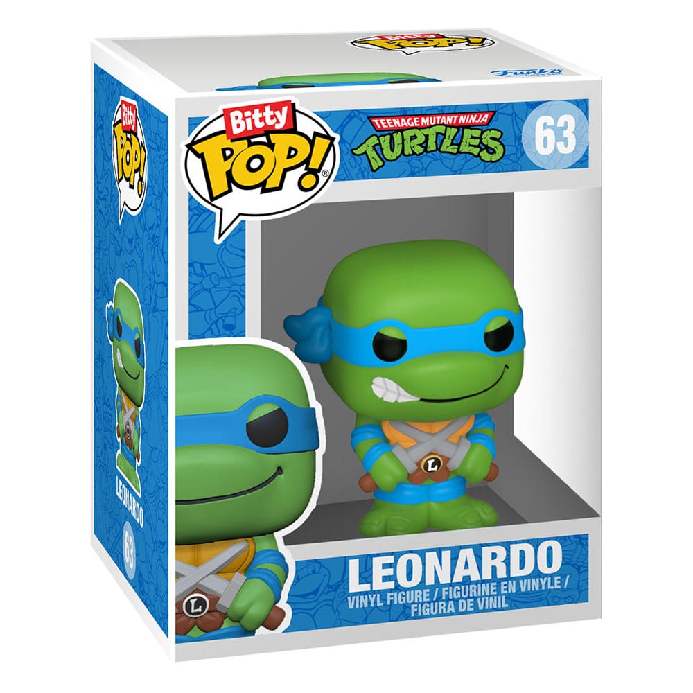 Teenage Mutant Ninja Turtles Bitty POP! Vinyl Figur 4-Pack - Leonardo Funko
