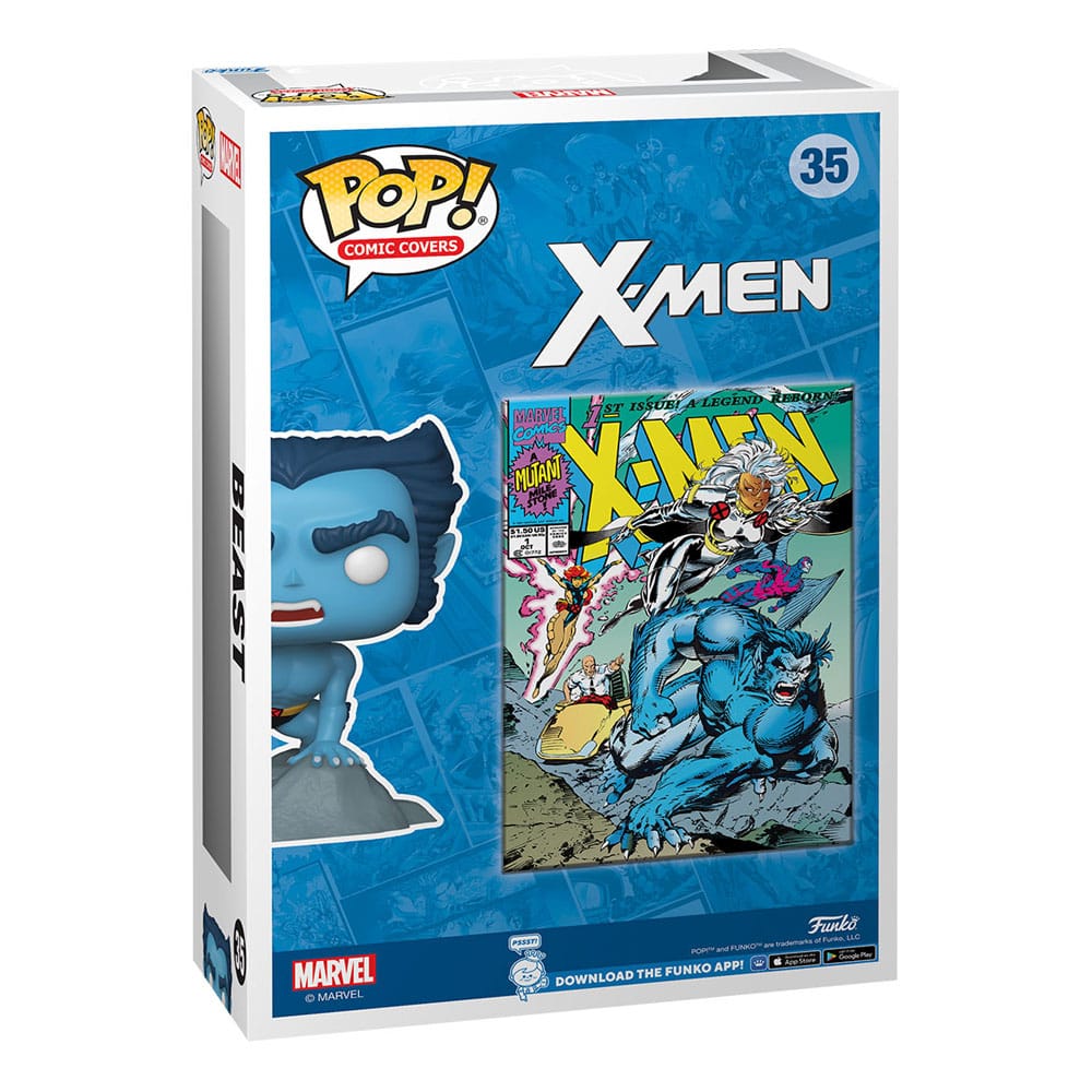 Marvel POP! Comic Cover Vinyl Figur X-Men #1 (Beast) 9 cm Funko