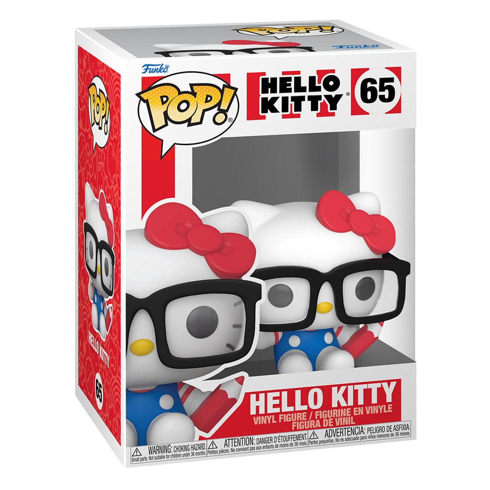 Hello Kitty POP! Sanrio Figur - Hello Kitty Nerd 9 cm Funko