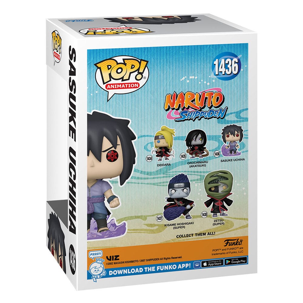 Naruto Pop! Animation Figur Sasuke (First Susano'o) 9 cm