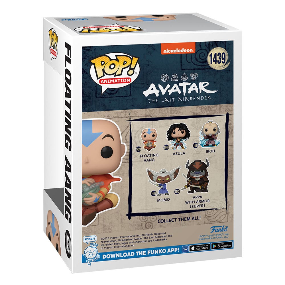 Avatar The Last Airbender POP! Animation Figur Aang Floating 9 cm