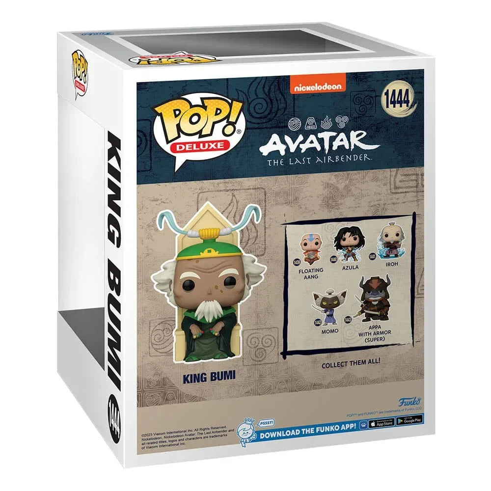 Avatar The Last Airbender POP! Deluxe Vinyl Figur King Bumi 9 cm Funko