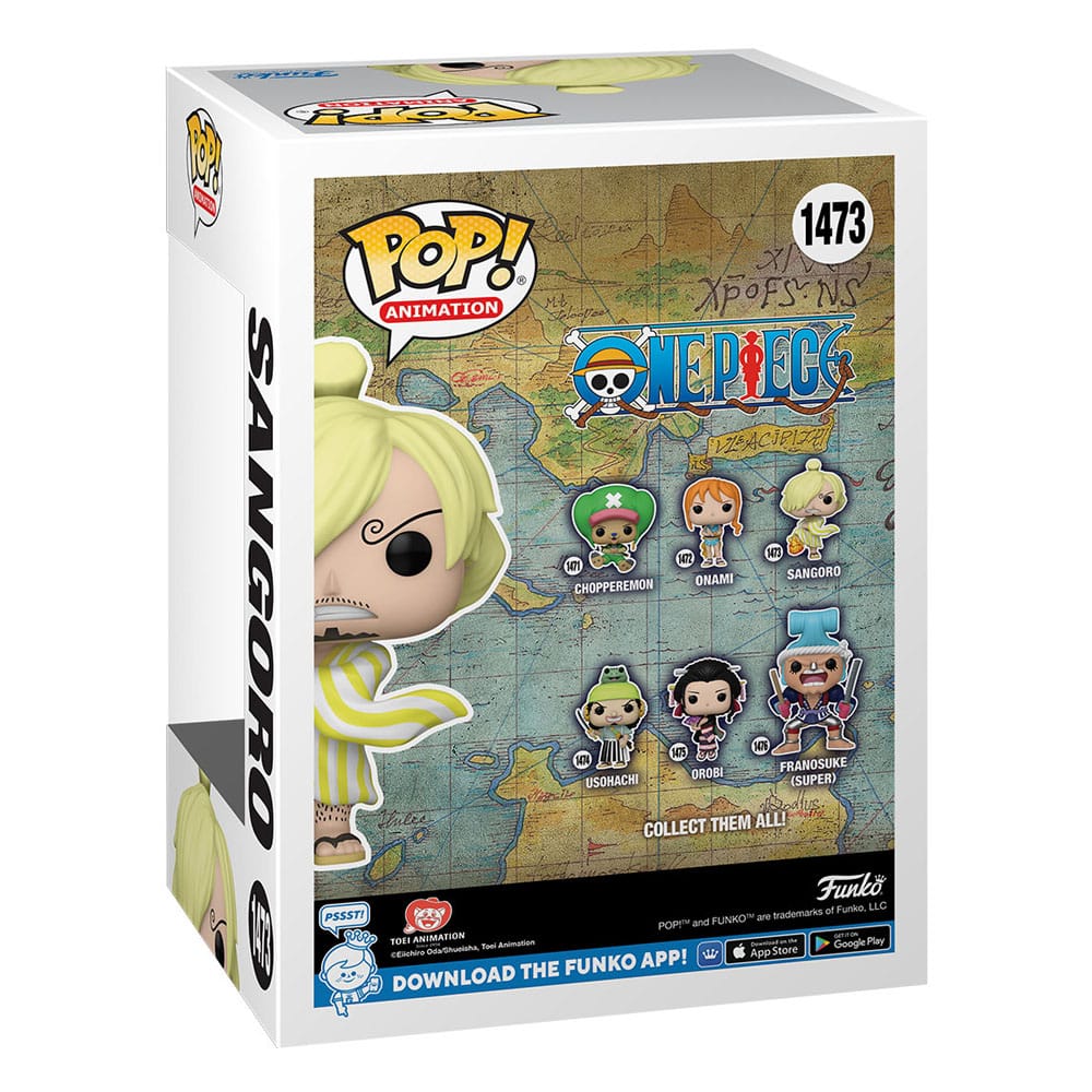 One Piece POP! Vinyl Figur Sangoro (Wano) - 9 cm Funko
