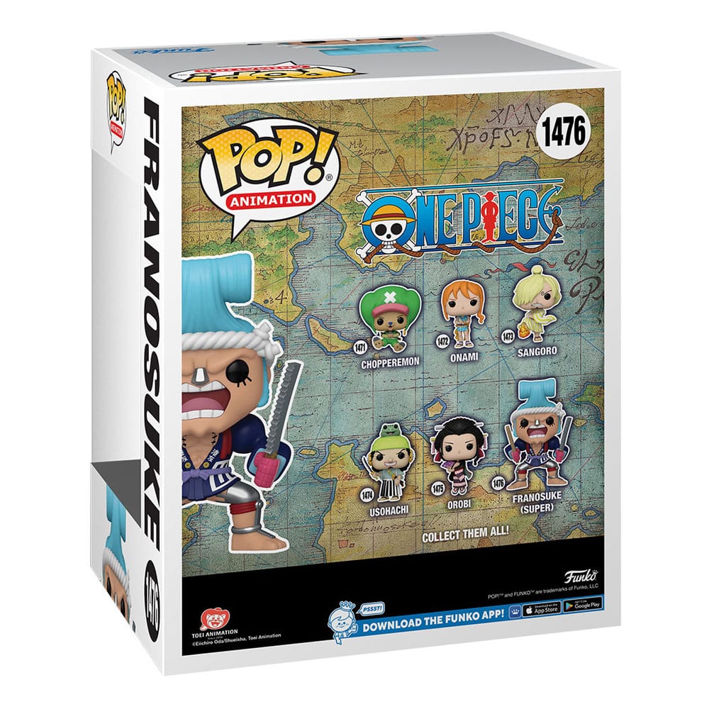 One Piece Oversized POP Figur Franosuke (Wano) 15 cm Funko