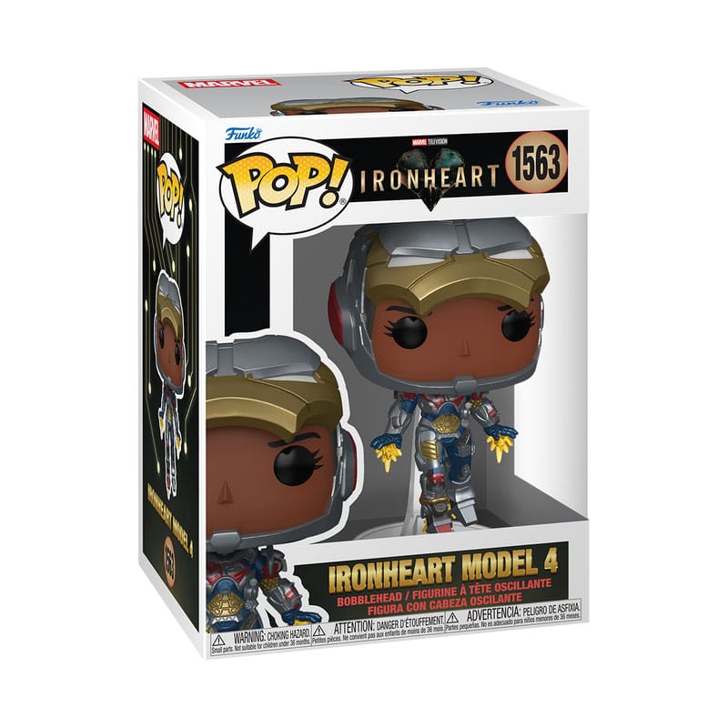Ironheart POP! Figur Ironheart Armor Model 4 9 cm Funko