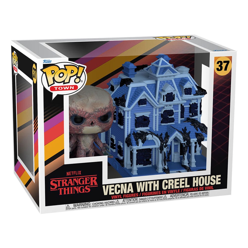 Stranger Things POP! Town Figur Vecna med Creel House 9 cm Funko