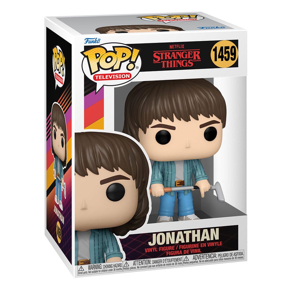 Stranger Things POP! TV Figur Jonathan med Golfklubba 9 cm Funko