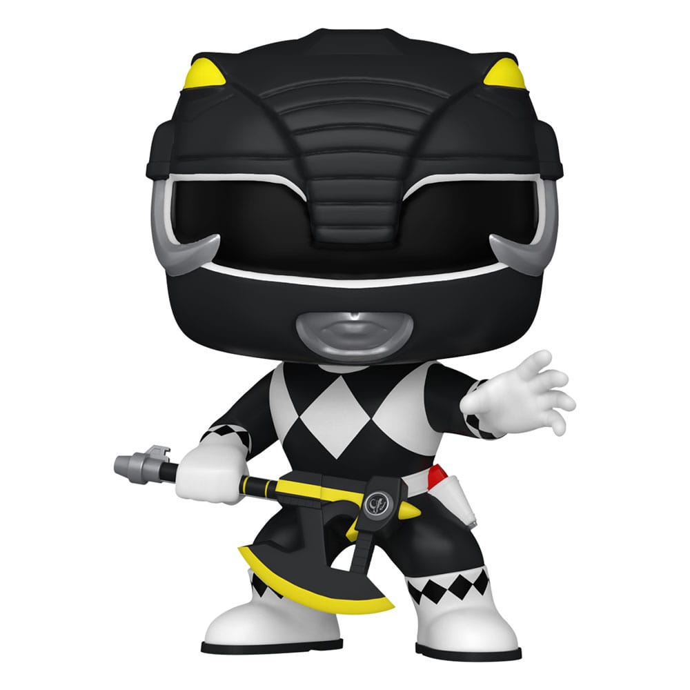 Power Rangers 30th POP! TV Vinyl Figur Black Ranger 9 cm Funko