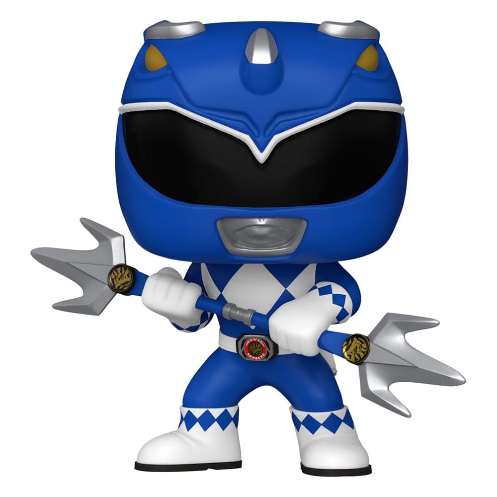 Power Rangers 30th POP! TV Vinyl Figur Blue Ranger 9 cm Funko